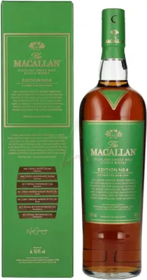 Produktbild von The Macallan EDITION N° 4 Highland Single Malt Scotch Whisky in Geschenkbox 48,40 %  0,70 lt.