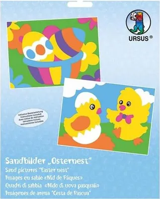 Produktbild von Kreativset Sandbilder 'Osternest' 2 Motive 'Osternest'