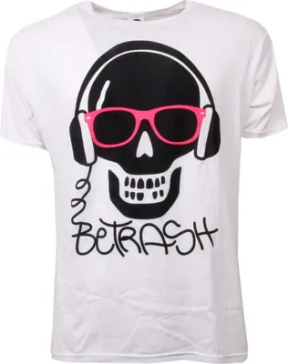Produktbild von C6232 BETRASH weißes T-shirt Mann
