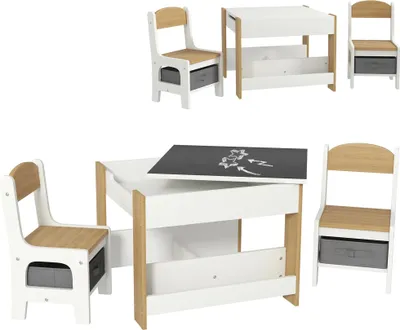 Obrázek produktu pro Tabule 2 v 1 – sada – vlastní montáž – bílá