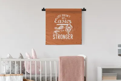 Produktbild von MuchoWow® Wandteppich Wandbehang Jahrgang - Tiger - Design 60x60 cm Tapisserie Dekoration Wandtuch - Dekorationen - Wand Decke
