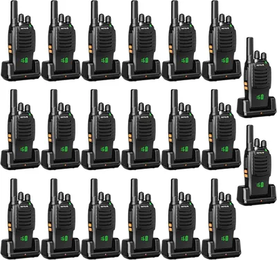 Produktbild von Retevis H777H Funkgeräte, Walkie Talkie Erwachsene mit EIN-klick-Pairing, Verstecktes Display mit LED, USB-C, Notfallalarm, VOX, für Schule 20er Set