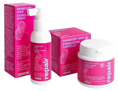Zdjęcie produktu dla Sanacute STIMULATION SANACUTE SPRAY & KAPSUŁKI 11,7 cm różowy 543000012