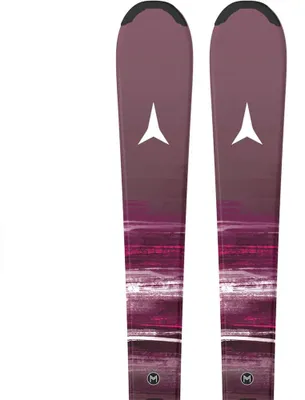Image de Atomic Maven Jr 130-150+l 6 Gw : Ensemble de skis junior alpin, couleur lilas, taille 140, pour enfant, couleur lilas, taille 140