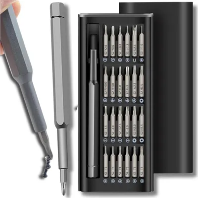 Obrázok produktu pre presný skrutkovač 25 v 1, kufrík, sada, skrutkovač, bity TORX
