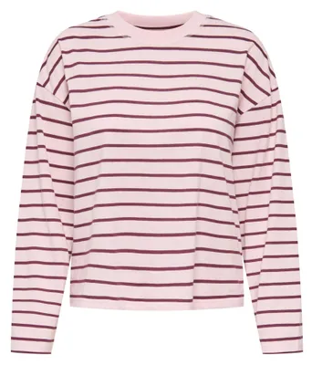 Productafbeelding van ALLEEN voor dames: T-shirt met de tekst "ONLHAPPY"