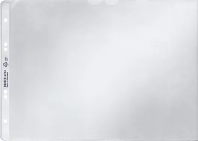 Immagine prodotto di 50 LEITZ Prospekthüllen 4724 transparent genarbt