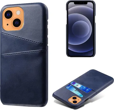 Produktbild von iPhone 13 Hülle - Coverup Kartenfach Back Cover - Blau