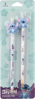 Produktbild von HB-BLEISTIFTE MIT GUMMIKAPPE DISNEY FASHION LILO UND STITCH 2 Stk. COOLPACK