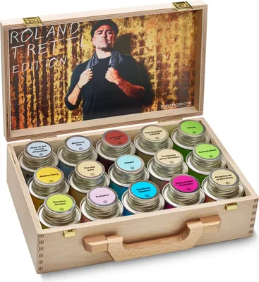 Produktbild von Roland Trettl MEDIUM | Gewürze Set | 15er Holzkiste