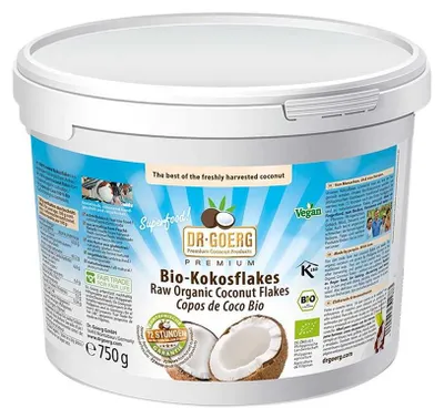 Produktbild von Kokosflakes - Eimer 750g