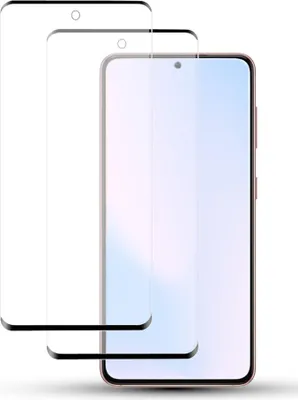 Obrázok produktu pre 2-balenie Samsung S21 Ochranné sklo na displej - Tvrdené sklo 9H - Super kvalita 3D