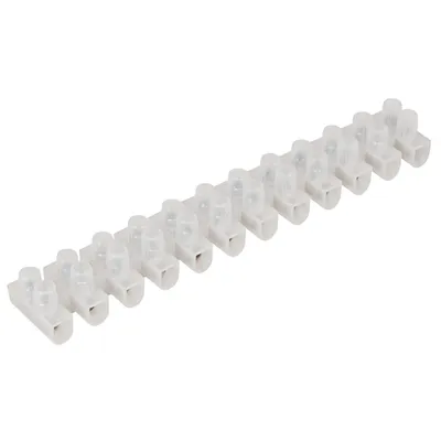 Zdjęcie produktu dla 10-pak zacisków McPower lustre, 12 zacisków, 6.0mm², 10A, przezroczysty