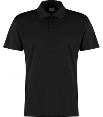 Produktbild von Kustom Kit - Poloshirt Mikronetz für Herren FK2114 (S) (Schwarz)