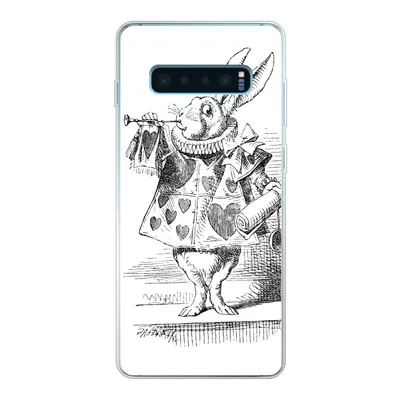 Produktbild von MuchoWow® Handyhülle Schutzhülle Hülle für Samsung Galaxy S10 Plus Alice im Wunderland Silikon Softcase Handy Hülle - Schutzhülle