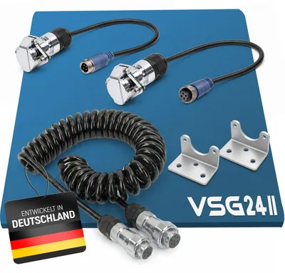 Produktbild von Zugfahrzeug & Anhänger Set ELITE | 2 x 0,5 Meter