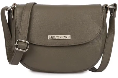 Produktbild von Kleine, hochwertige, schlanke und klassische Umhängetasche aus Leder für Damen von Beltimore