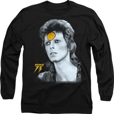Image de David Bowie - "Golden Bowie" T-shirt homme/femme unie TV9369 (XL) (Noir)