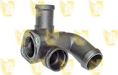 Produktbild von UNIGOM 341825 Kühlmittelflansch für VW POLO (6N2) Wasserflansch