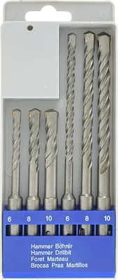 Obrázek produktu pro Sada vrtáků Strend Pro SD059, 6 kusů, 6-10 mm, SDS+