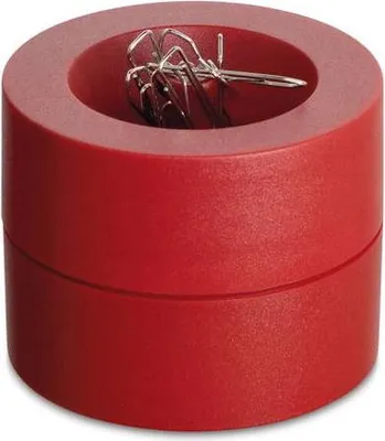 Produktbild von MAUL Klammernspender MAULpro Kunststoff Stahl Metall 7.3 x 7.3 x 6 cm rot