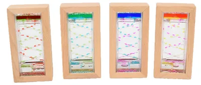 Produktbild von Premium Aqua Sanduhr kleine Treppe bunt gemischt (Farbe nicht wählbar)