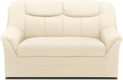 Produktbild von DOMO Collection Sofa Berlin FK, 2 Sitzer Couch mit Federkernpolsterung, 2er Couchgarnitur 143 x 90 x 89 cm (BxTxH), beige