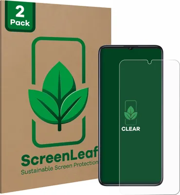 Produktbild von 2x ScreenLeaf Schutzfolie für Oukitel C51 nachhaltiger Displayschutz Display Schutz Folie Klar Transparent