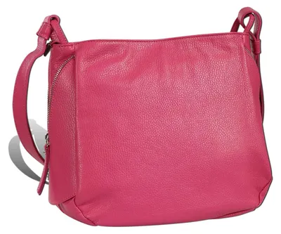 Immagine prodotto di Borsa a tracolla da donna Toscanto in pelle, rosa fucsia, D2OTT182UP4