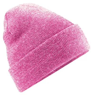 Produktbild von Beechfield Uni Strickmütze für Erwachsene FK1482 (Einheitsgröße) (Nelkenpink)