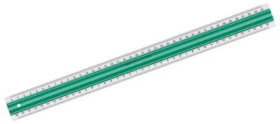 Image de Règle Super 40 cm antidérapante, verte