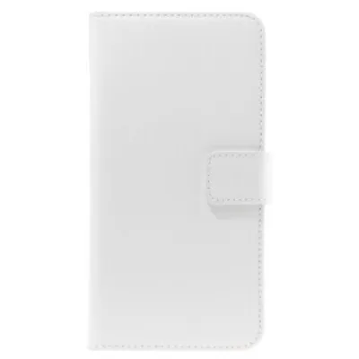 Produktbild von Slim Leder Handyhülle für iPhone 6 Plus Weiß 4250710556328