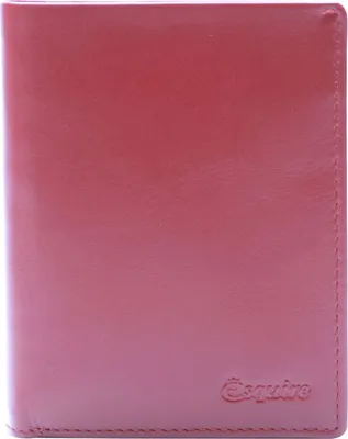 Produktbild von Esquire Geldbörse New Silk Wallet Red dunkelrot