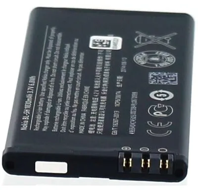 Produktbild von Akku für Nokia Lumia 635 Li-Ion 3,8 Volt 1830 mAh schwarz.
