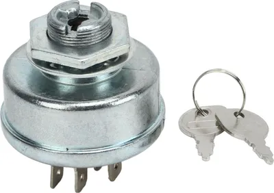 Image de Interrupteur d'allumage 365402 Pièces métalliques pour tondeuses à gazon et tracteurs avec 2 boutons pour John Deere