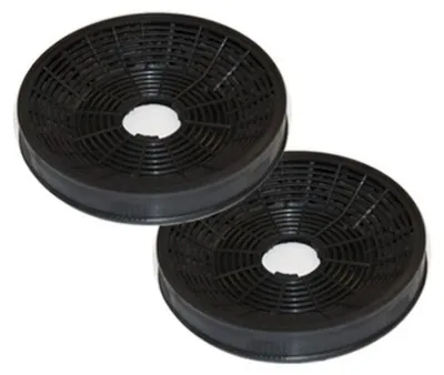 Produktbild von 2 Aktivkohlefilter für Silverline AF 100 (1 Paar) Zubehör Dunstabzugshaube Umluftbetrieb