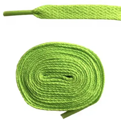 Obrázek produktu pro Šněrovací tkaničky – zelené – 2 kusy – 100 cm – zelené – zelené šněrovací tkaničky – CHPN