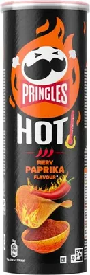 Produktbild von Pringles Hot Fiery Paprika 160g