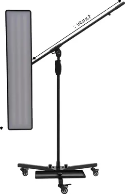 Zdjęcie produktu dla Zestaw do usuwania wgnieceń, lampa poziomująca LED, z regulacją wysokości, czarna