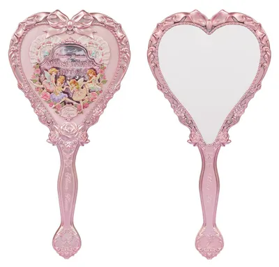 Immagine prodotto di Specchio da mano "Flower Knows Midsummer Fairytales" – Specchio da mano a forma di cuore vintage, elegante