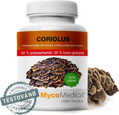 Image de Mycomedica Coriolus 50 % 90 gélules