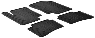 Image de Tapis de sol en caoutchouc Gledring pour Hyundai i20 2008-2014