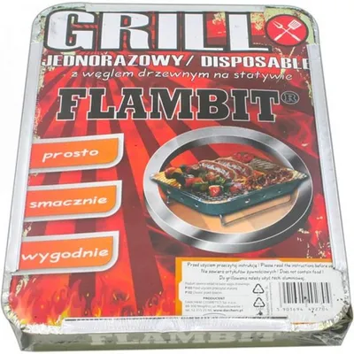 Produktbild von Einmalgrill 27x22x5cm 500g