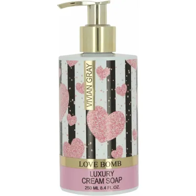 Produktbild von Cream liquid soap Love Bomb ( Luxury Cream Soap) 250ml
