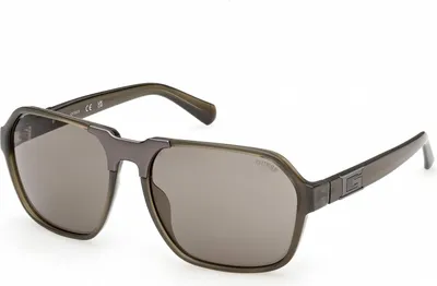 Produktbild von Guess GU00302 Shiny dark green 59/16/140 Herren Sonnenbrillen