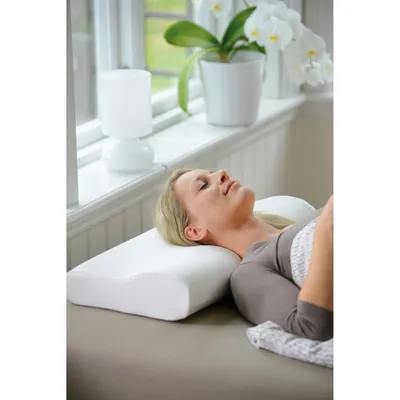 Produktbild von Sissel Nackenkissen Soft Curve Größe M Weiß SIS-112.005