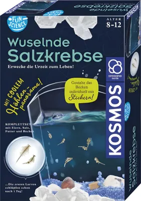 Produktbild von Experimentierset Wuselnde Salzkrebse KOSMOS 654160 350g