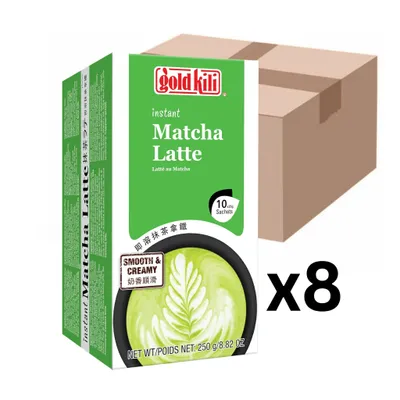 Produktbild von 8er-Pack Gold Kili Instant Matcha Latte 250g