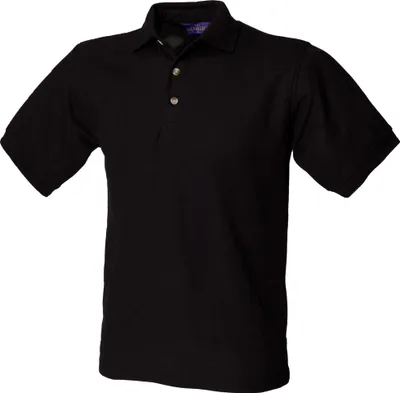 Produktbild von Henbury Herren Polo-Shirt Ultimate RW628 (Large) (Schwarz)