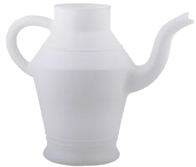 Obrázok produktu pre Vintage kanva na zalievanie biela 2 l